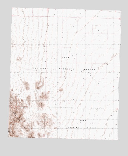 Engesser Pass SW, AZ USGS Topographic Map
