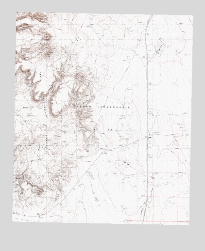 Engle, NM USGS Topographic Map