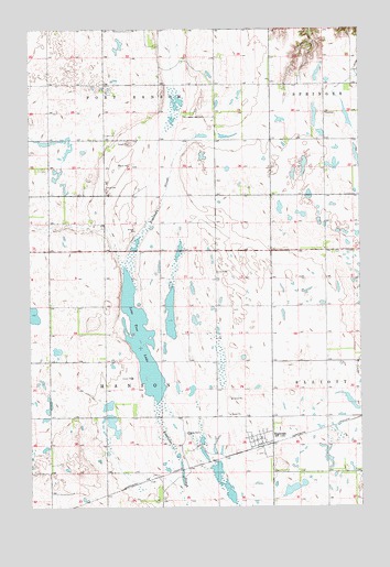 Englevale, ND USGS Topographic Map