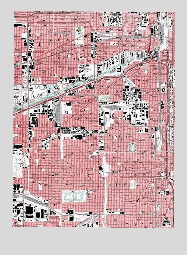 Englewood, IL USGS Topographic Map