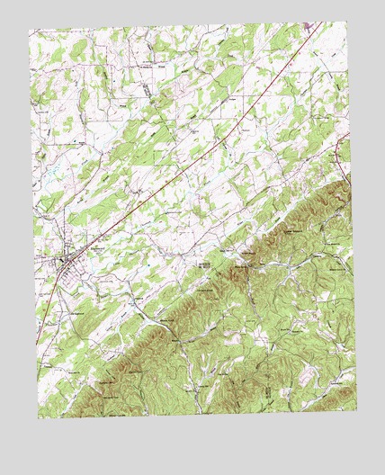 Englewood, TN USGS Topographic Map