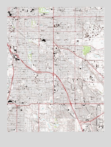 Englewood, CO USGS Topographic Map