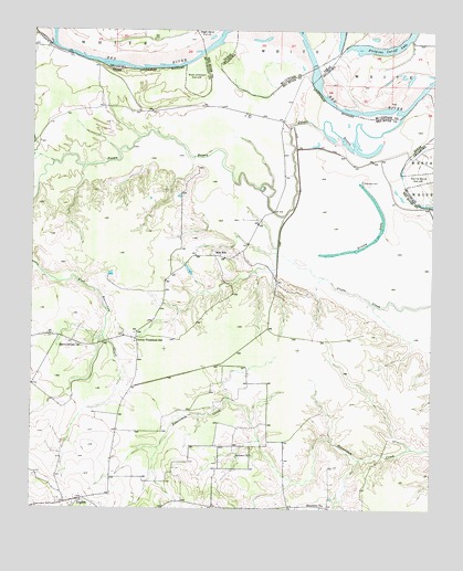 English, TX USGS Topographic Map