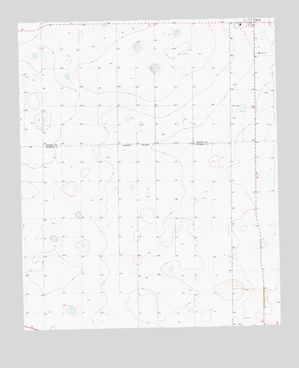 Enochs, TX USGS Topographic Map