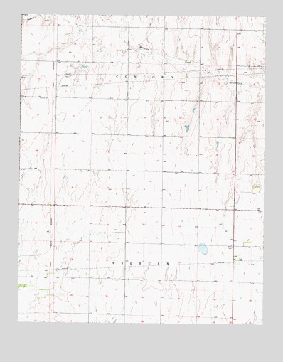 Ensign SE, KS USGS Topographic Map