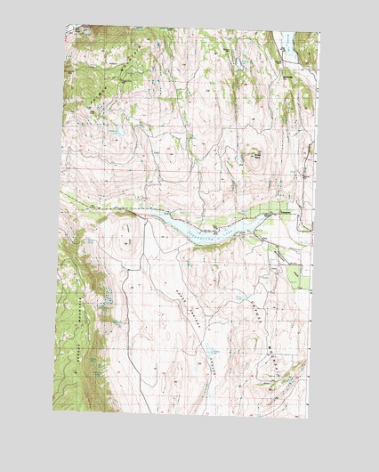 Enterprise, WA USGS Topographic Map