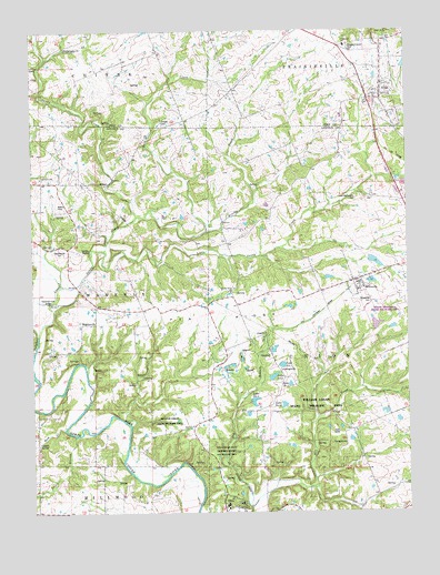 Eolia, MO USGS Topographic Map