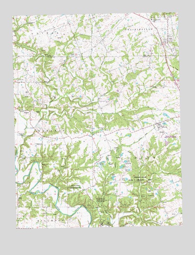 Eolia, MO USGS Topographic Map