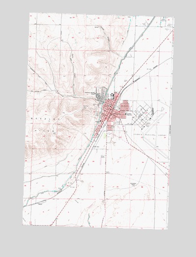 Ephrata, WA USGS Topographic Map