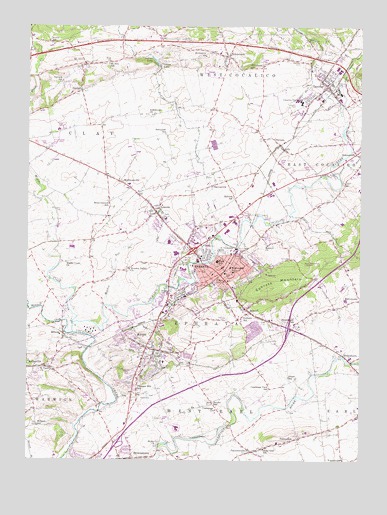 Ephrata, PA USGS Topographic Map