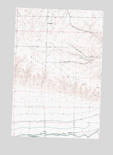 Ephrata SW, WA USGS Topographic Map