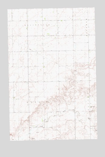 Epping NW, ND USGS Topographic Map