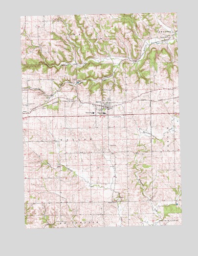 Epworth, IA USGS Topographic Map