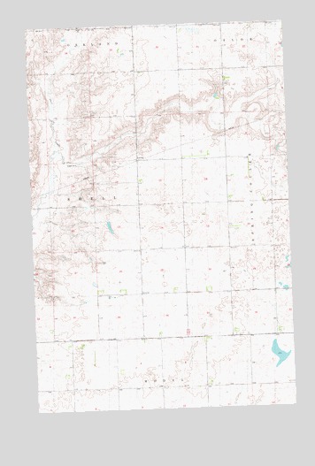 Epworth SE, ND USGS Topographic Map