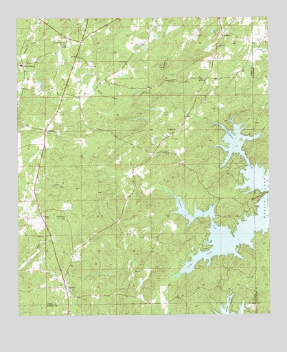 Equality, AL USGS Topographic Map