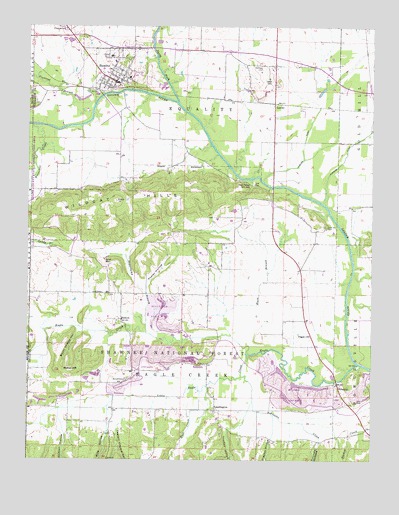 Equality, IL USGS Topographic Map