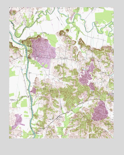 Equality, KY USGS Topographic Map