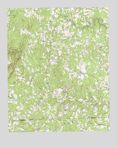 Erect, NC USGS Topographic Map
