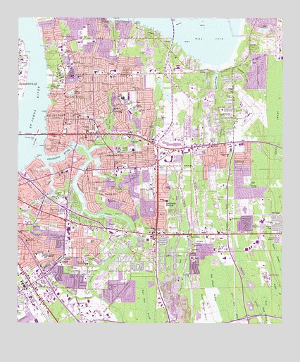 Arlington, FL USGS Topographic Map