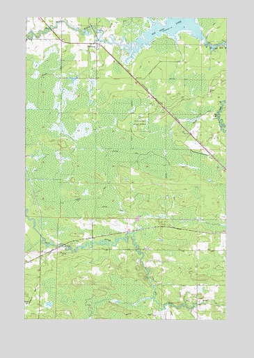 Ericsburg, MN USGS Topographic Map