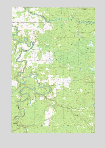 Ericsburg SW, MN USGS Topographic Map
