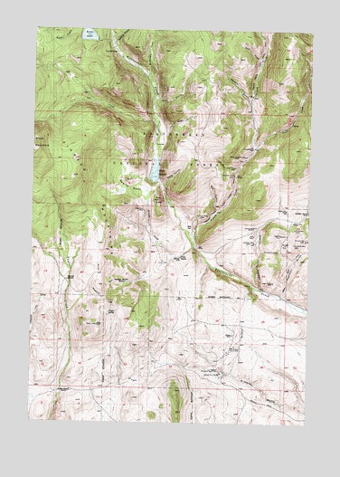 Ermont, MT USGS Topographic Map