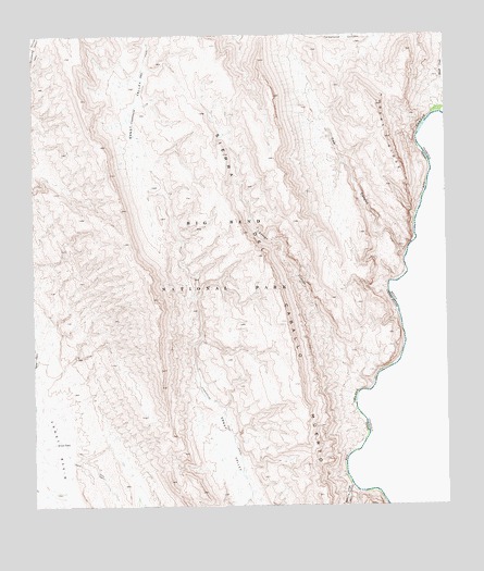 Ernst Valley, TX USGS Topographic Map