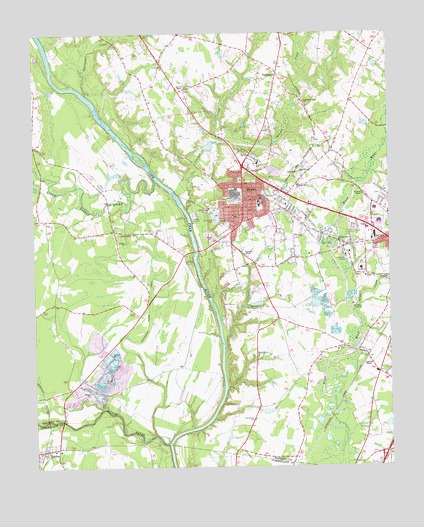 Erwin, NC USGS Topographic Map