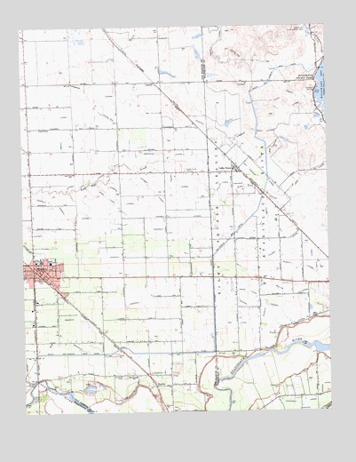 Escalon, CA USGS Topographic Map