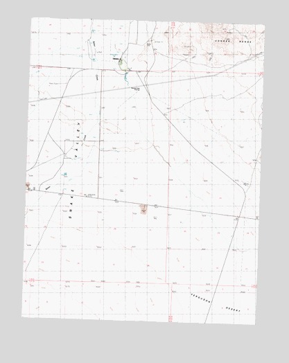 Eskdale, UT USGS Topographic Map