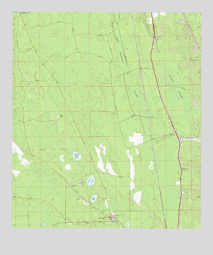 Espanola, FL USGS Topographic Map