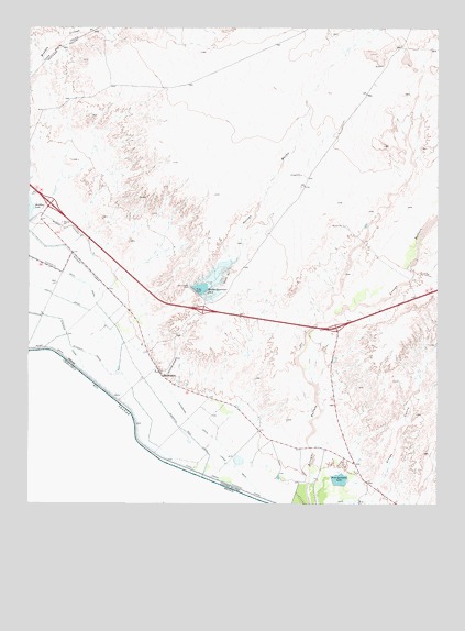 Esperanza, TX USGS Topographic Map