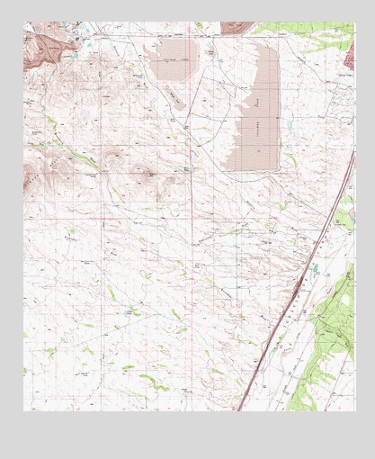 Esperanza Mill, AZ USGS Topographic Map