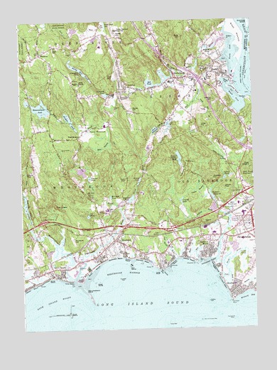 Essex, CT USGS Topographic Map
