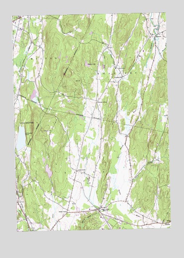 Essex Center, VT USGS Topographic Map