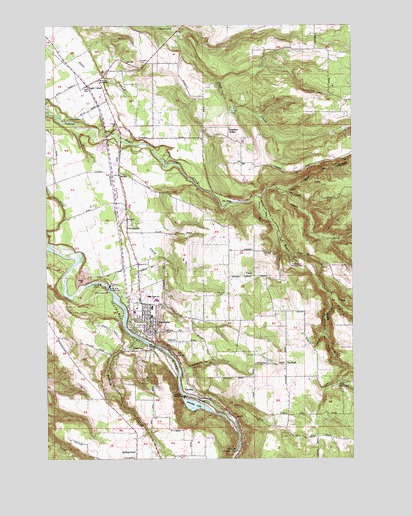 Estacada, OR USGS Topographic Map