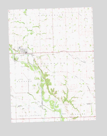 Arlington, NE USGS Topographic Map