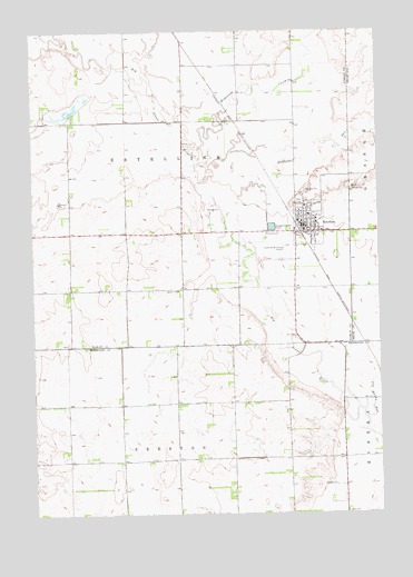 Estelline, SD USGS Topographic Map