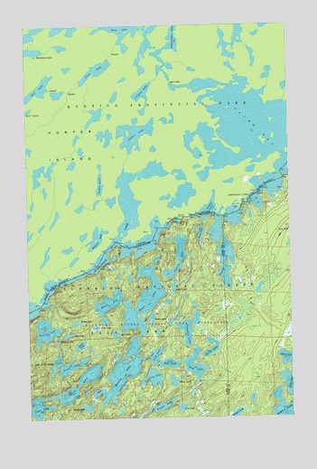 Ester Lake, MN USGS Topographic Map