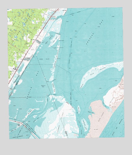 Estes, TX USGS Topographic Map