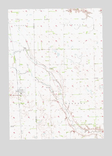 Ethan, SD USGS Topographic Map