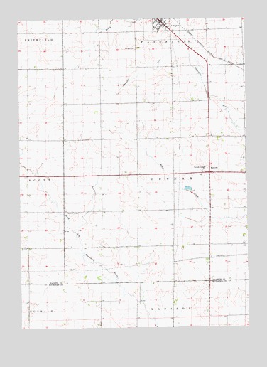 Arlington, IA USGS Topographic Map