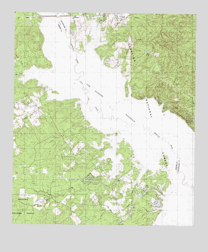 Etoile South, TX USGS Topographic Map