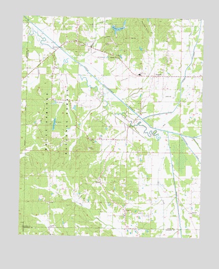Etta, MS USGS Topographic Map