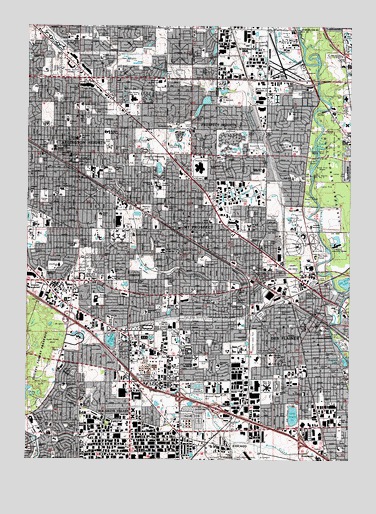 Arlington Heights, IL USGS Topographic Map