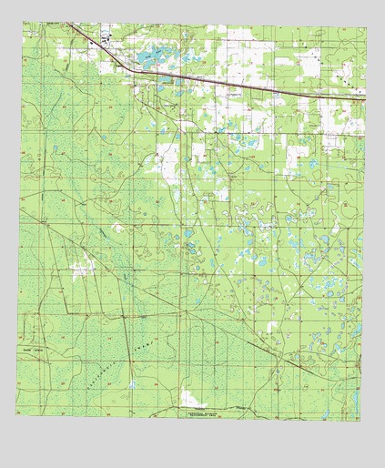 Eugene, FL USGS Topographic Map