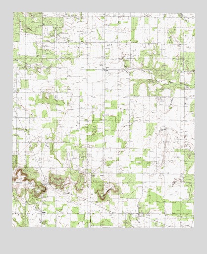 Eula, TX USGS Topographic Map