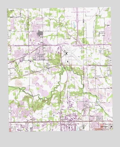 Euless, TX USGS Topographic Map