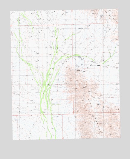 Arlington Mine, CA USGS Topographic Map