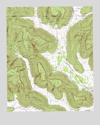 Eureka, AL USGS Topographic Map